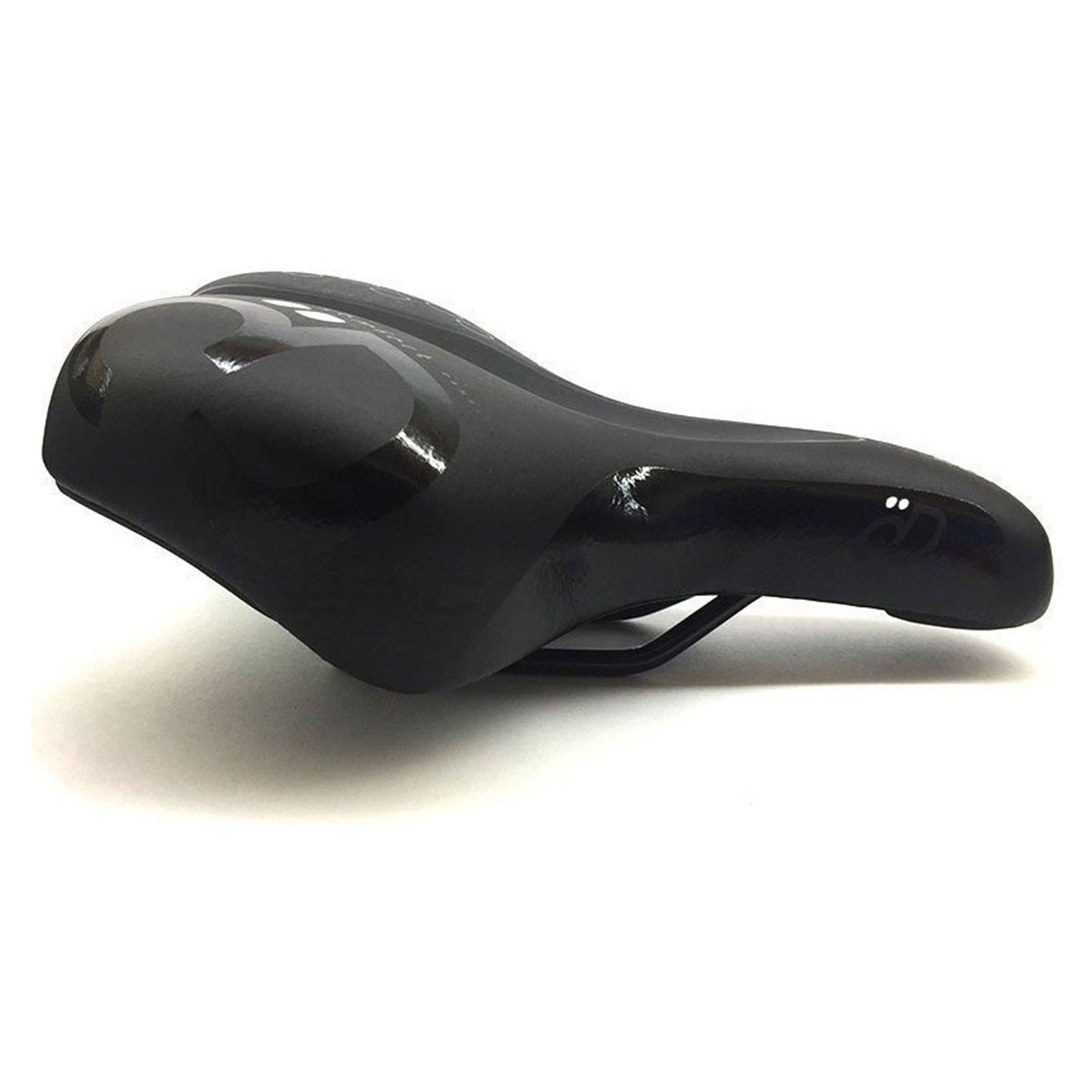 Asiento Ddk Confort Density Urban / Paseo / Mtb (Negro/Blanco) - Imagen 3