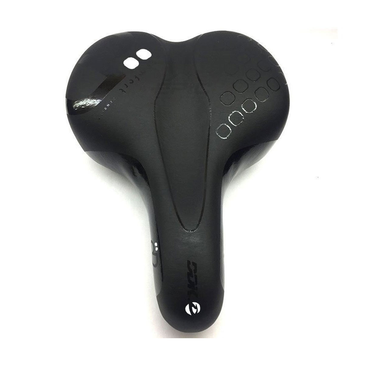 Asiento Ddk Confort Density Urban / Paseo / Mtb (Negro/Blanco) - Imagen 2