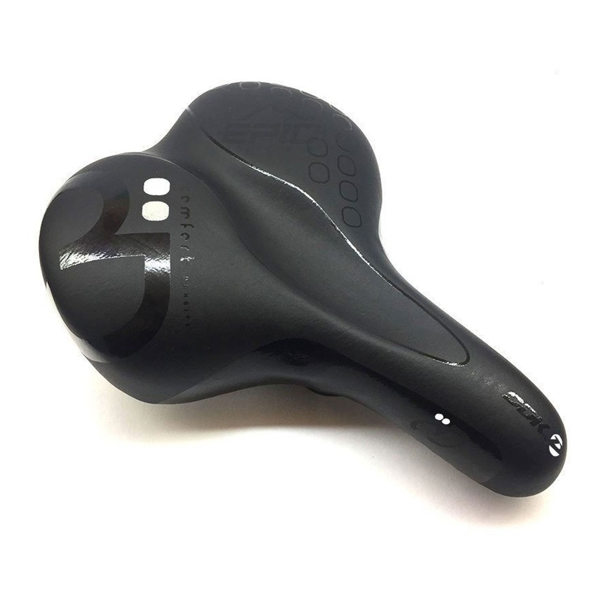 Asiento Ddk Confort Density Urban / Paseo / Mtb (Negro/Blanco)