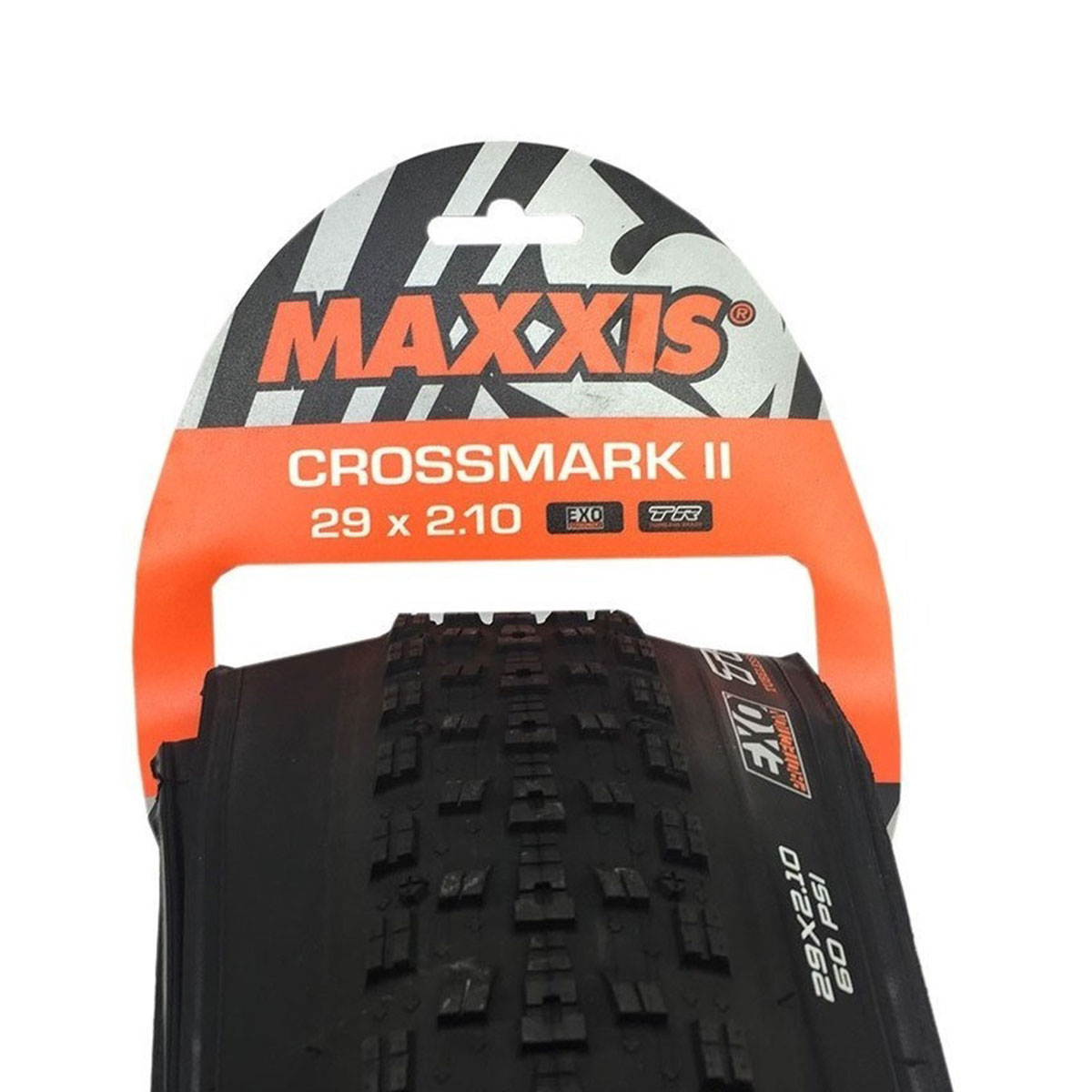 Cubierta Maxxis Crossmark II 29x2.1 TR EXO (Black) - Imagen 3