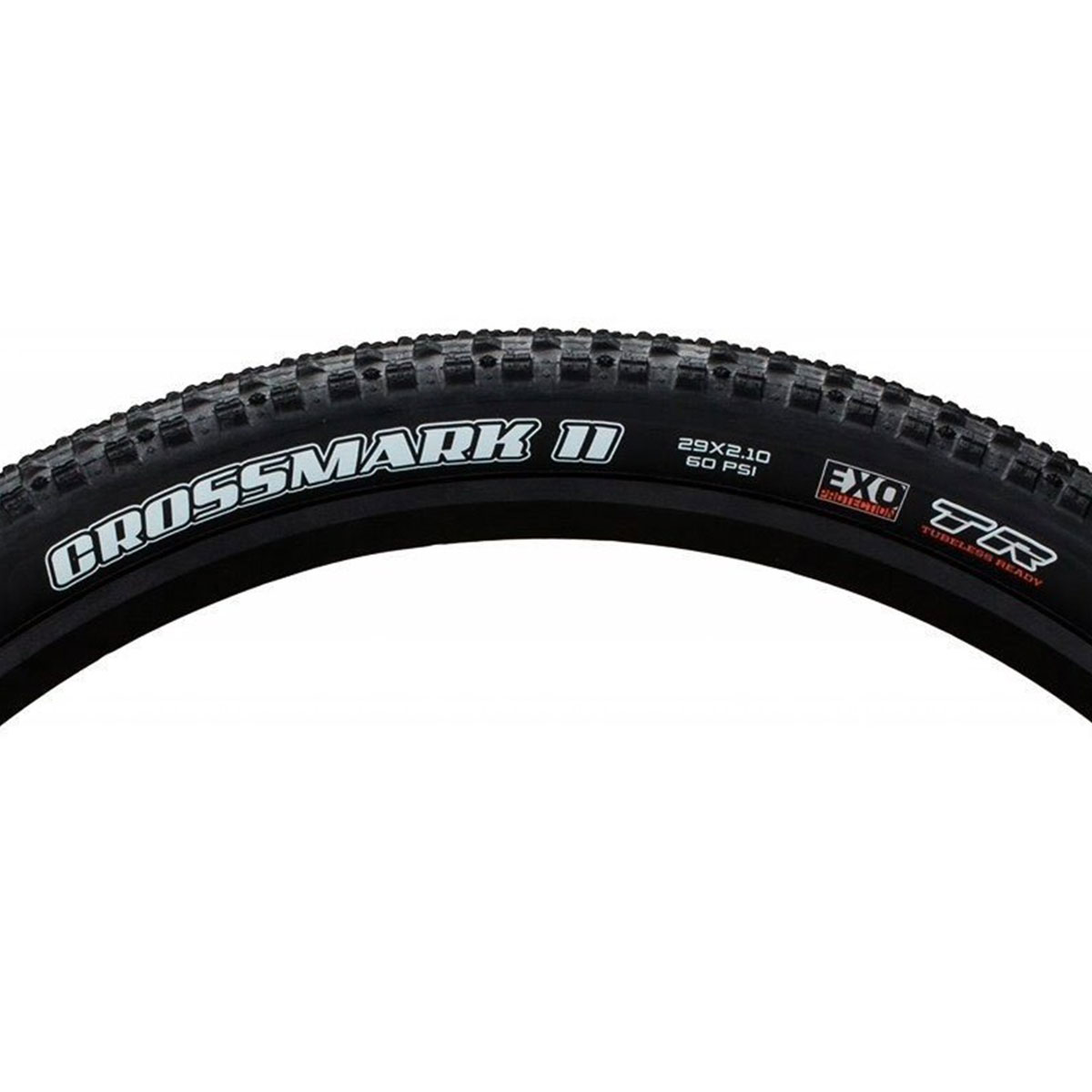 Cubierta Maxxis Crossmark II 29x2.1 TR EXO (Black) - Imagen 2