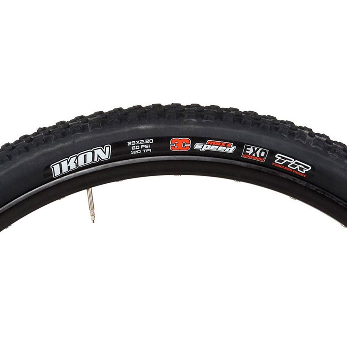 Cubierta Maxxis Ikon 29x2.2 TR EXO 3C MaxxSpeed (Black) - Imagen 2