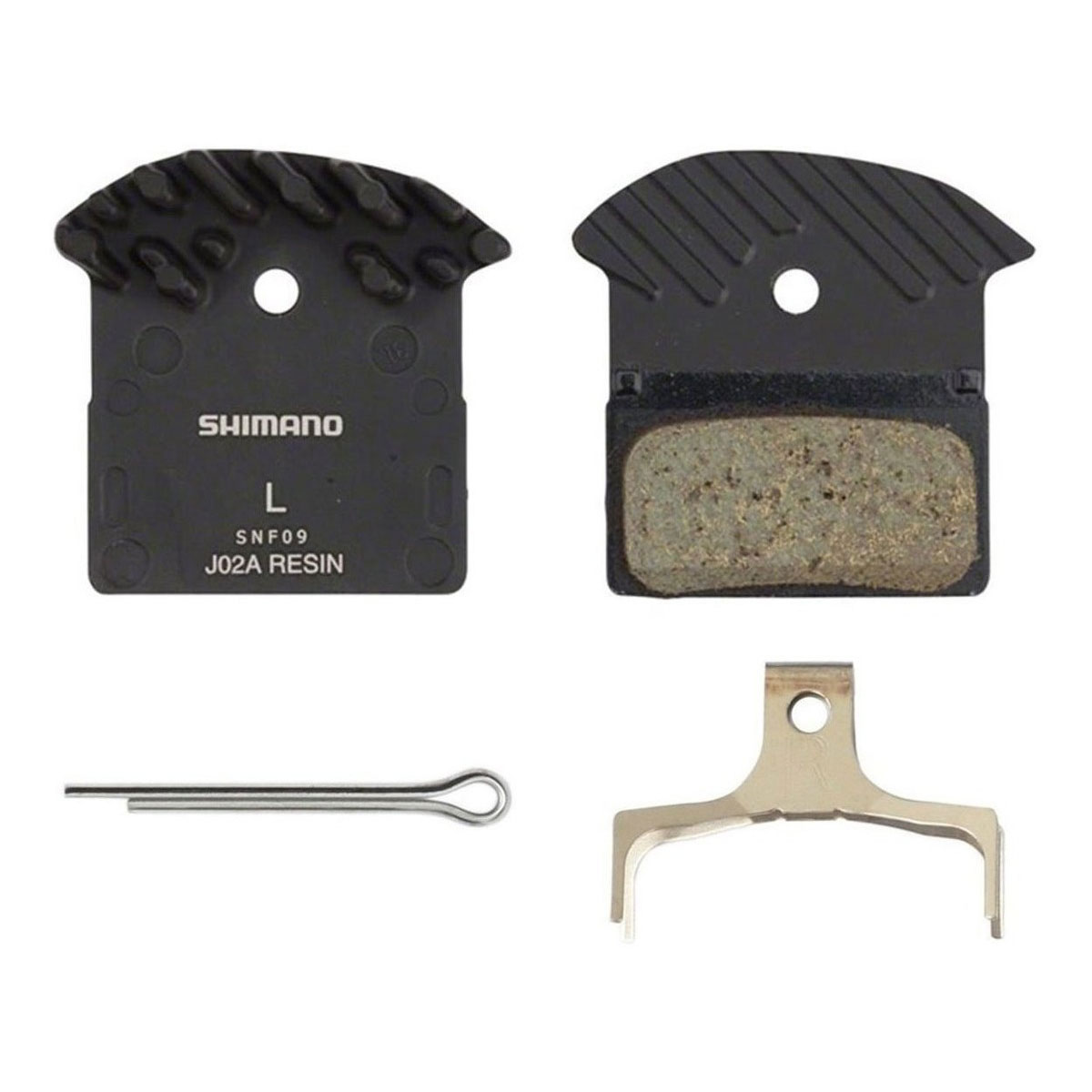 Pastillas Freno A Disco Shimano J02A Xtr-xt-slx Resina (Oem) - Imagen 2