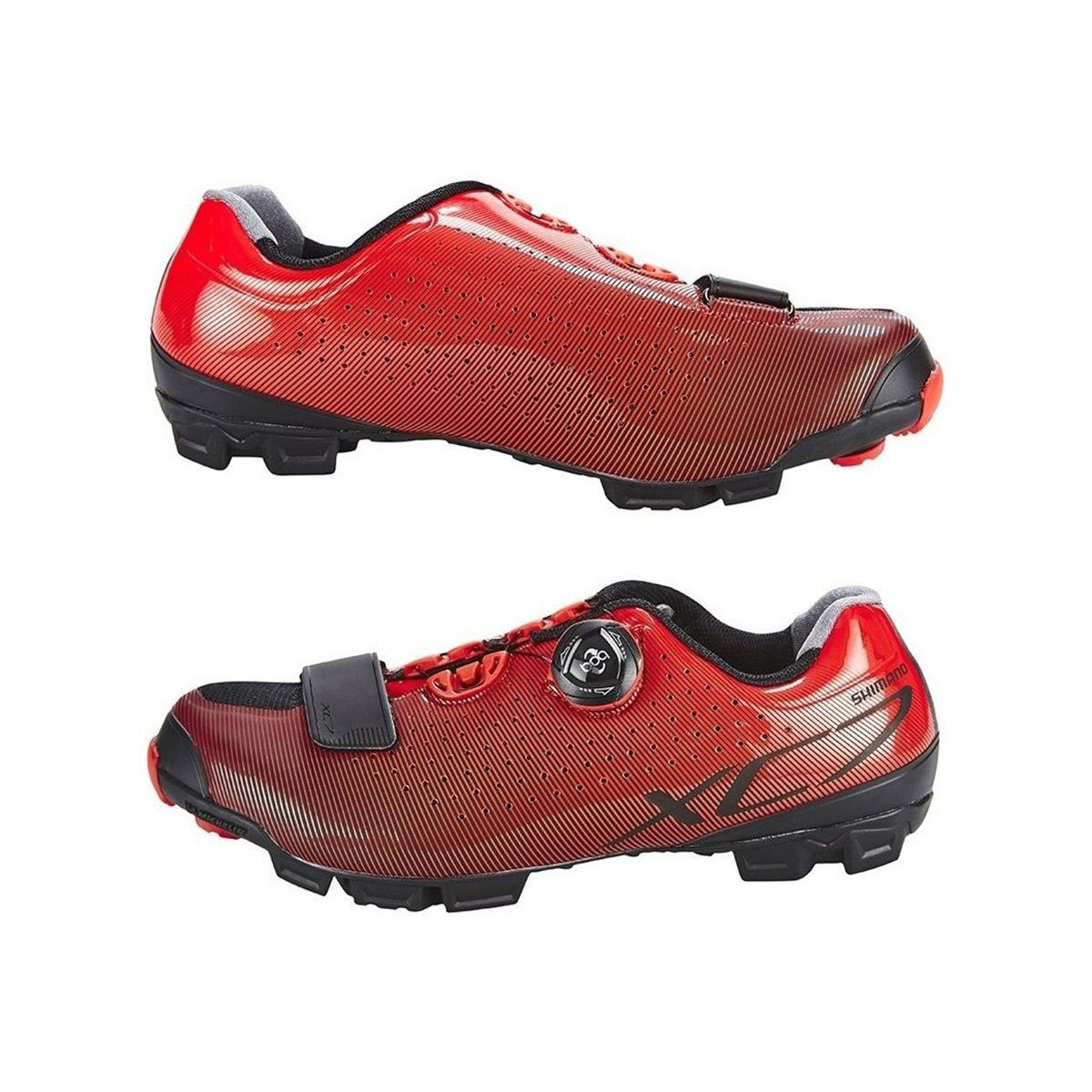 Zapatillas De MTB Shimano XC7 (Red Rouge) - Imagen 2