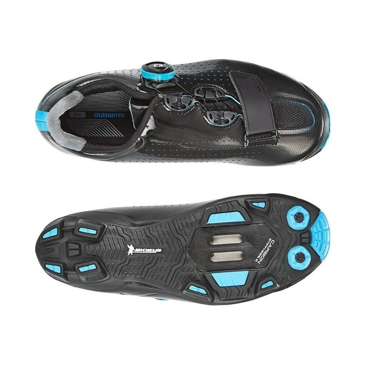 Zapatillas De MTB Shimano XC7 (Black Noir) - Imagen 3