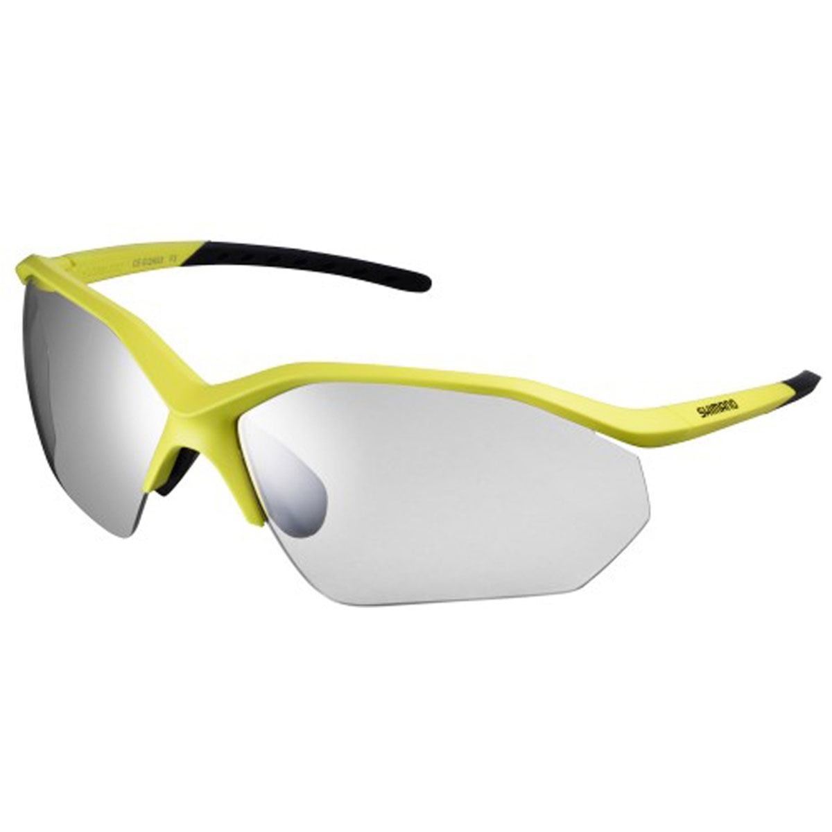 Lentes De Sol Shimano Equinox 3 Matte Lime (Photocromic D Gray (F1>F3))