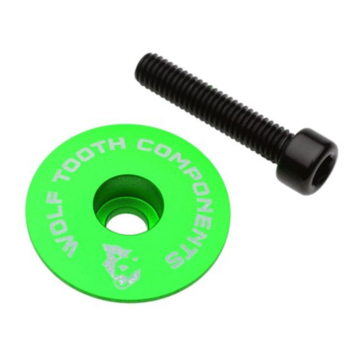 Wolf Tooth Ultralight Stem Cap And Bolt (Verde)