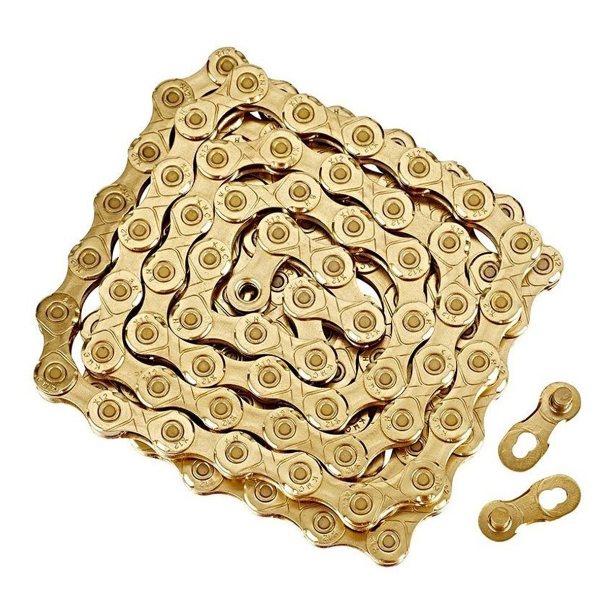 Cadena KMC X12 Ti-N Eagle 12v (Gold) - Imagen 2
