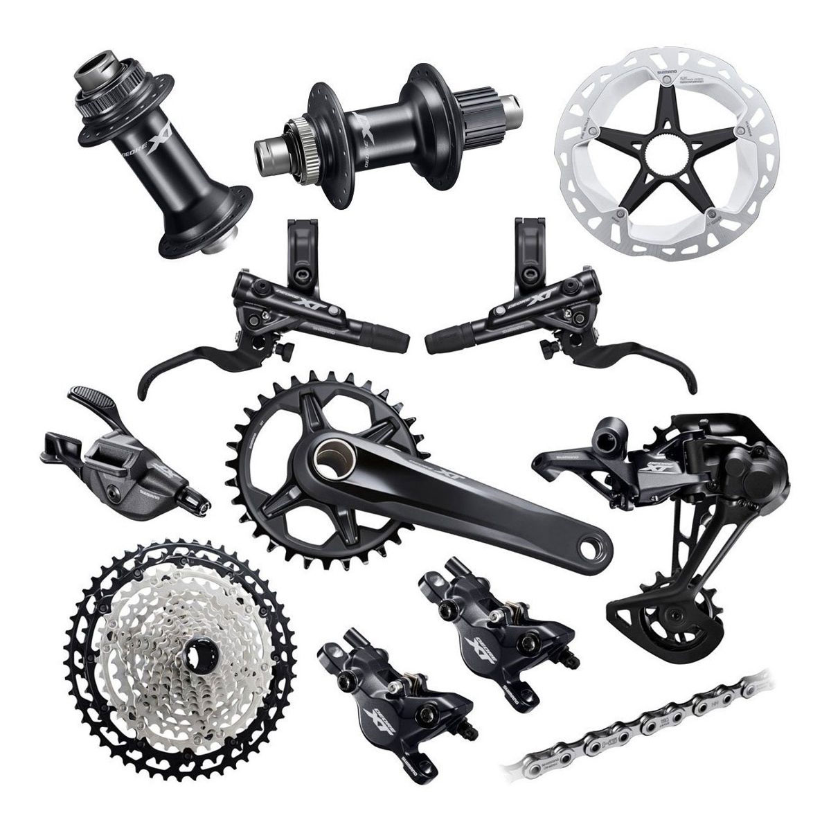 Grupo De Cambios MTB Shimano Deore XT M8100 (1x12v)