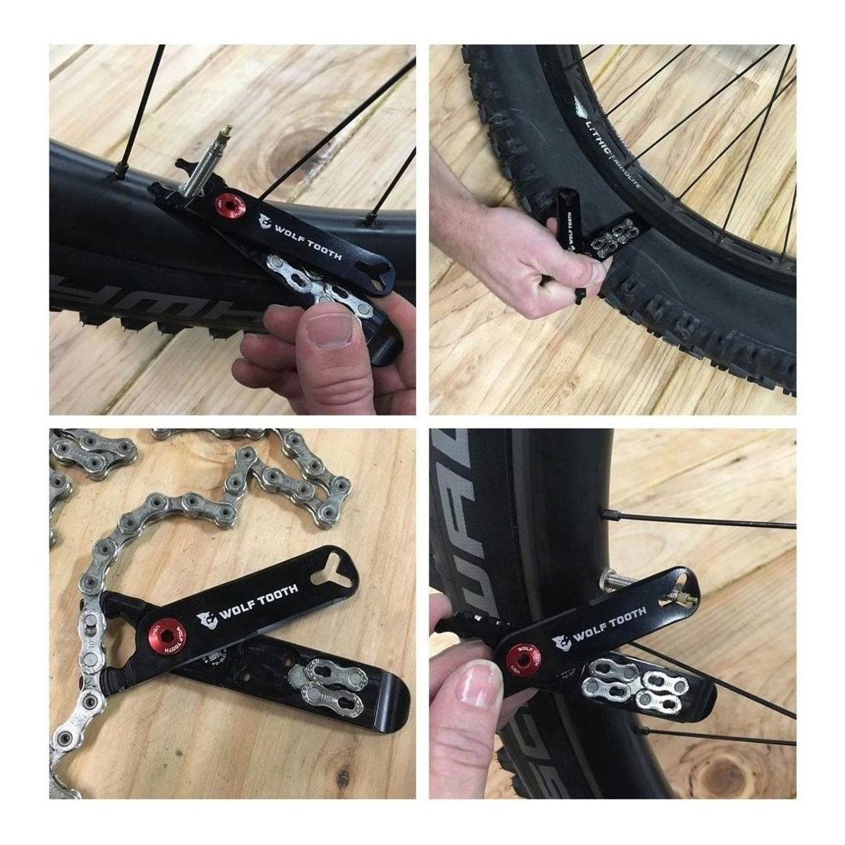 Multiherramienta Wolf Tooth Pack Pliers (Black/Black) - Imagen 3