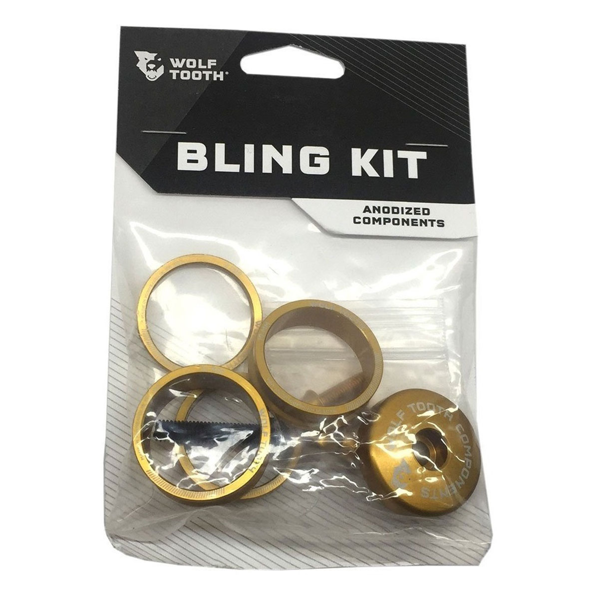 Wolf Tooth Anodized Bling Kit (Dorado) - Imagen 2