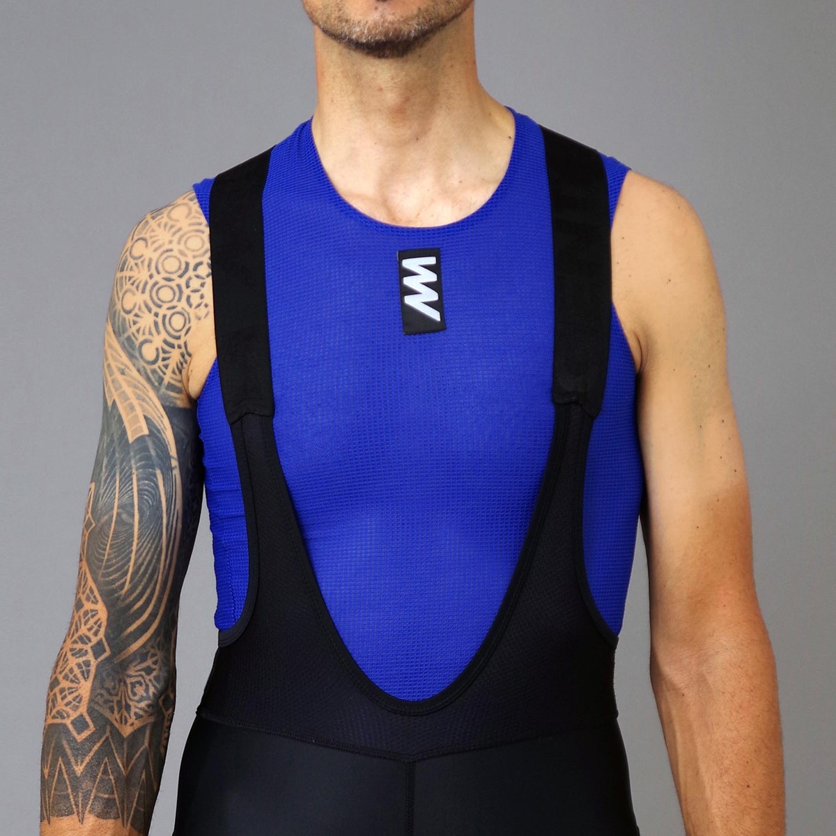 Sudadera Para Ciclismo Primera Piel Magenta (Azul) - Imagen 3