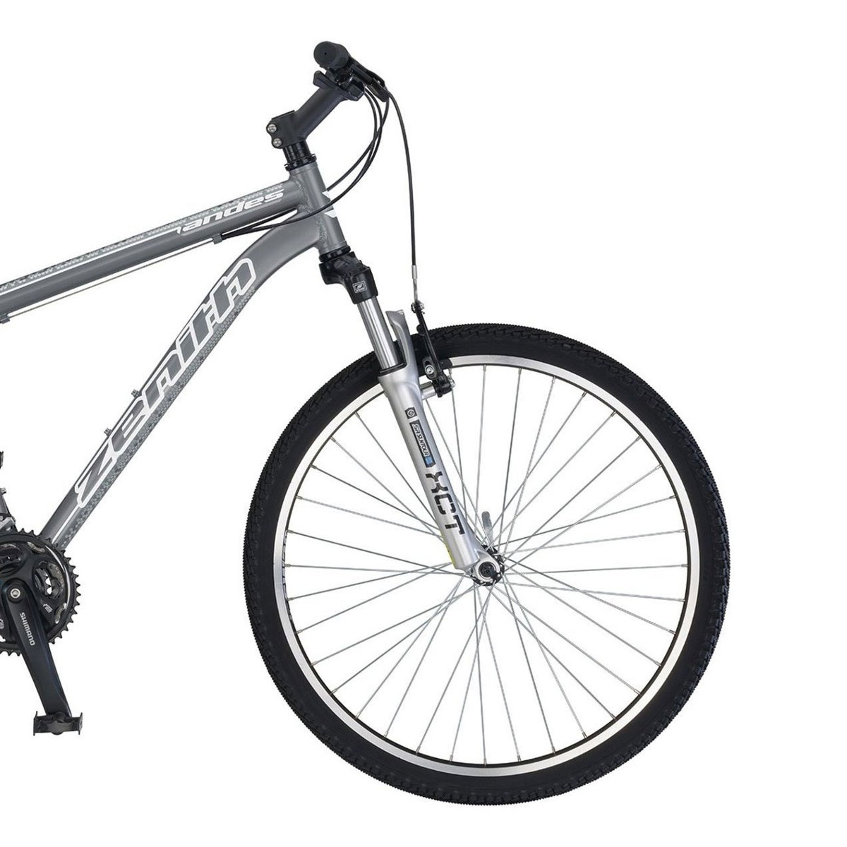 Bicicleta Mtb Zenith Andes Aluminio Acera R26 (Gris) - Imagen 3