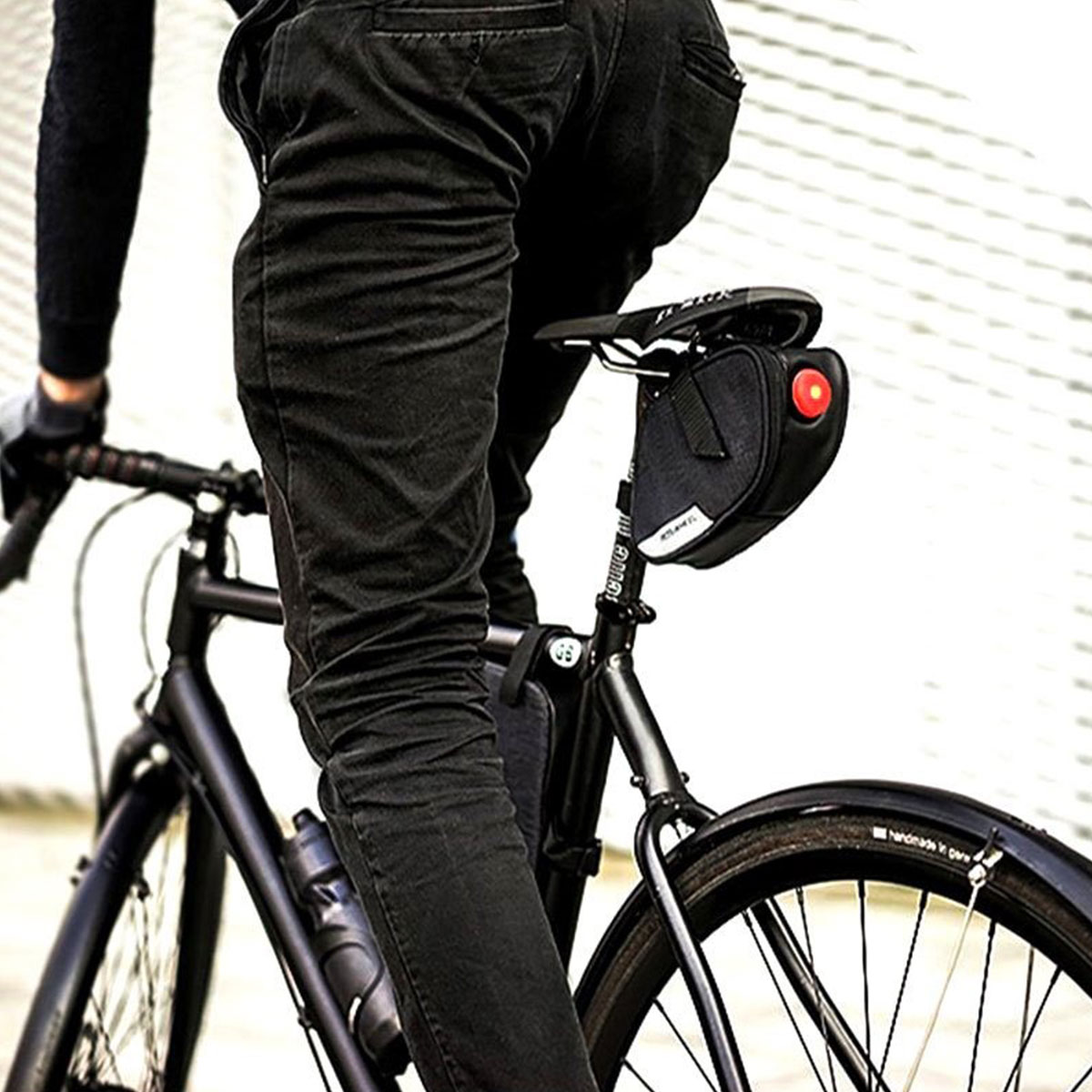 Bolso Bicicleta Roswheel Saddle Bag Luz Led - Imagen 3