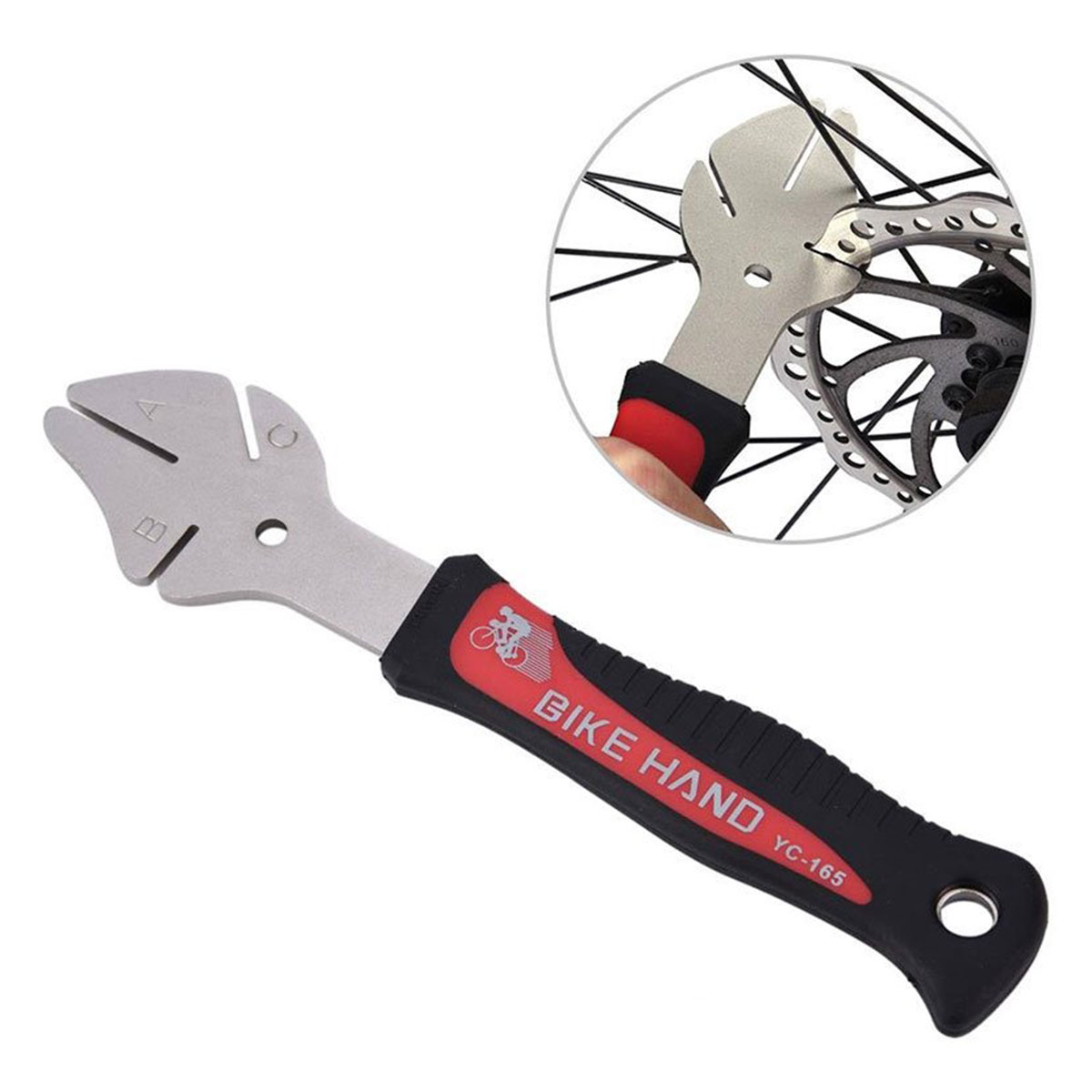 Llave Para Centrar Disco Freno Bike Hand YC-165 - Imagen 2