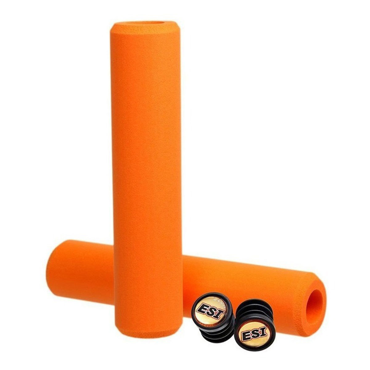 Puños Esi Grips Chunky 100% Silicona (Naranjas)