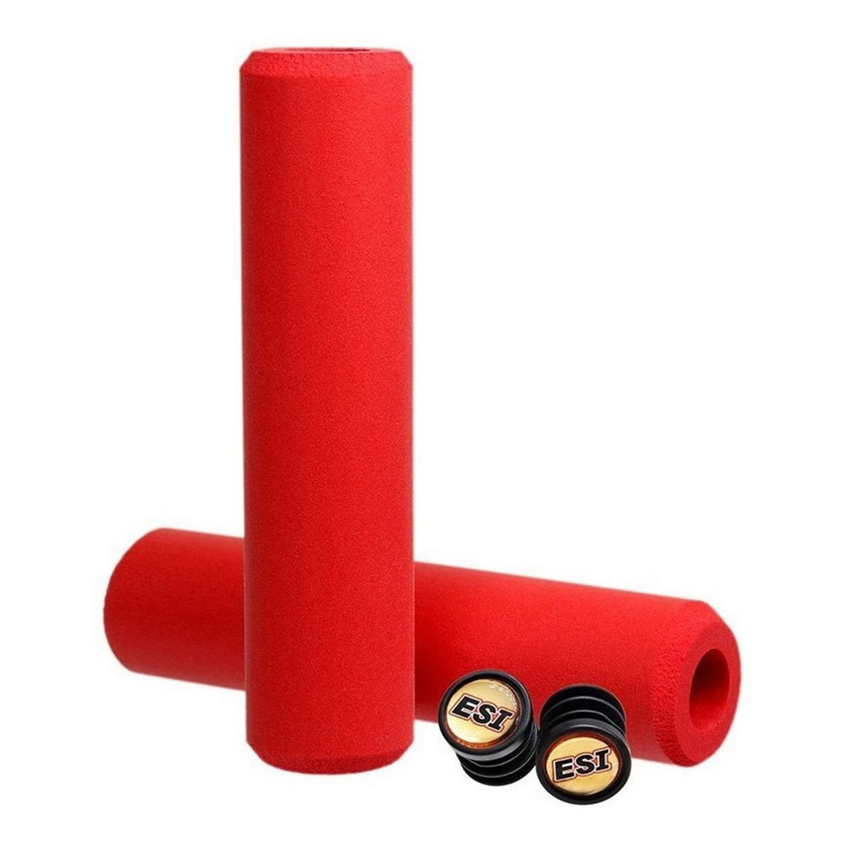 Puños Esi Grips Chunky 100% Silicona (Rojos)