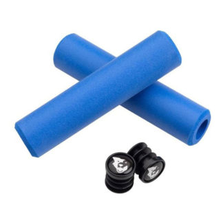 Puños Grip Wolf Tooth KARV Silicona 6.5mm (Azules)