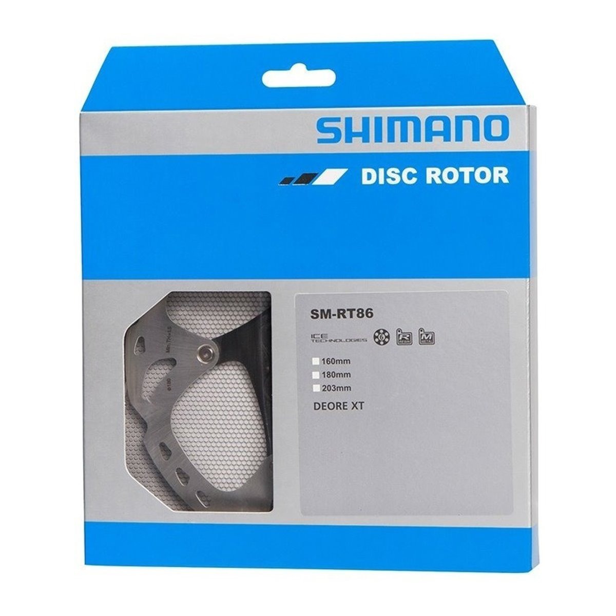 Rotor Disco Shimano SM-RT86 Deore XT 160mm 6 Tornillos - Imagen 3