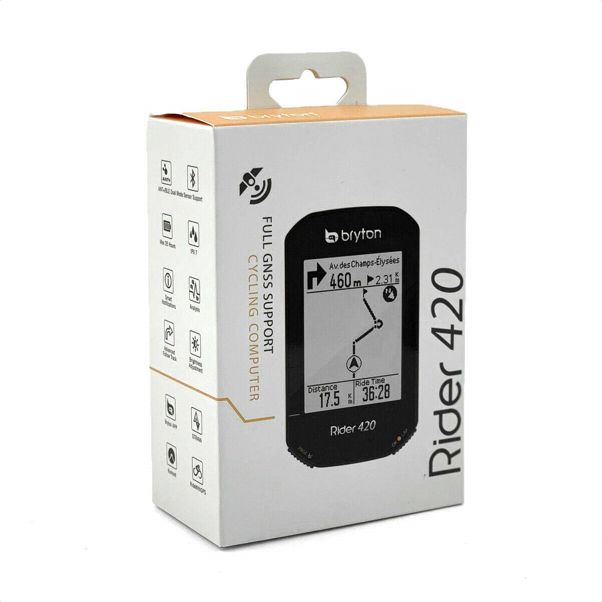 Ciclocomputadora Gps Bryton Rider 420 T Full - Imagen 3