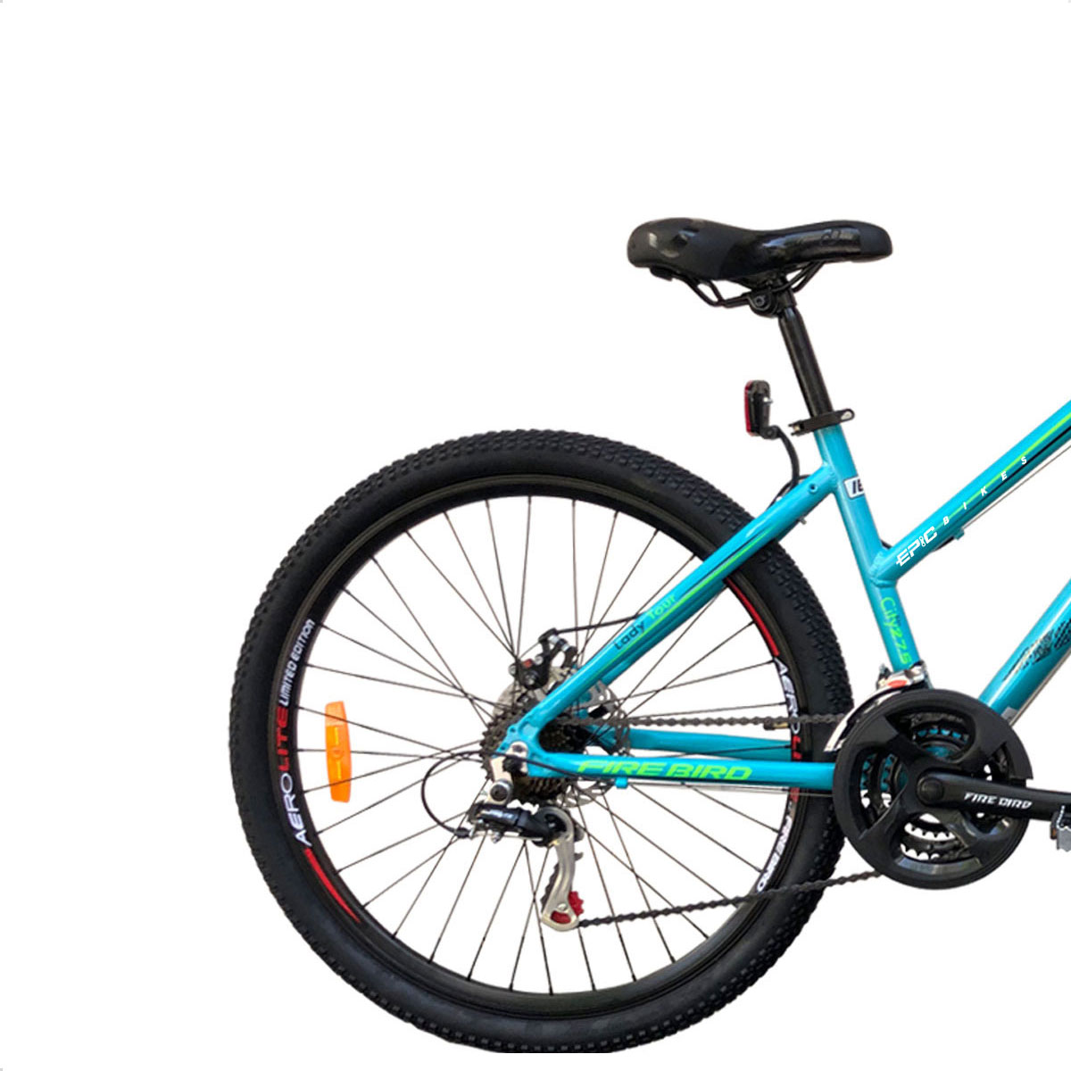 Bicicleta Fire Bird Lady Tour De Dama R27,5 21v (Aqua) - Imagen 2