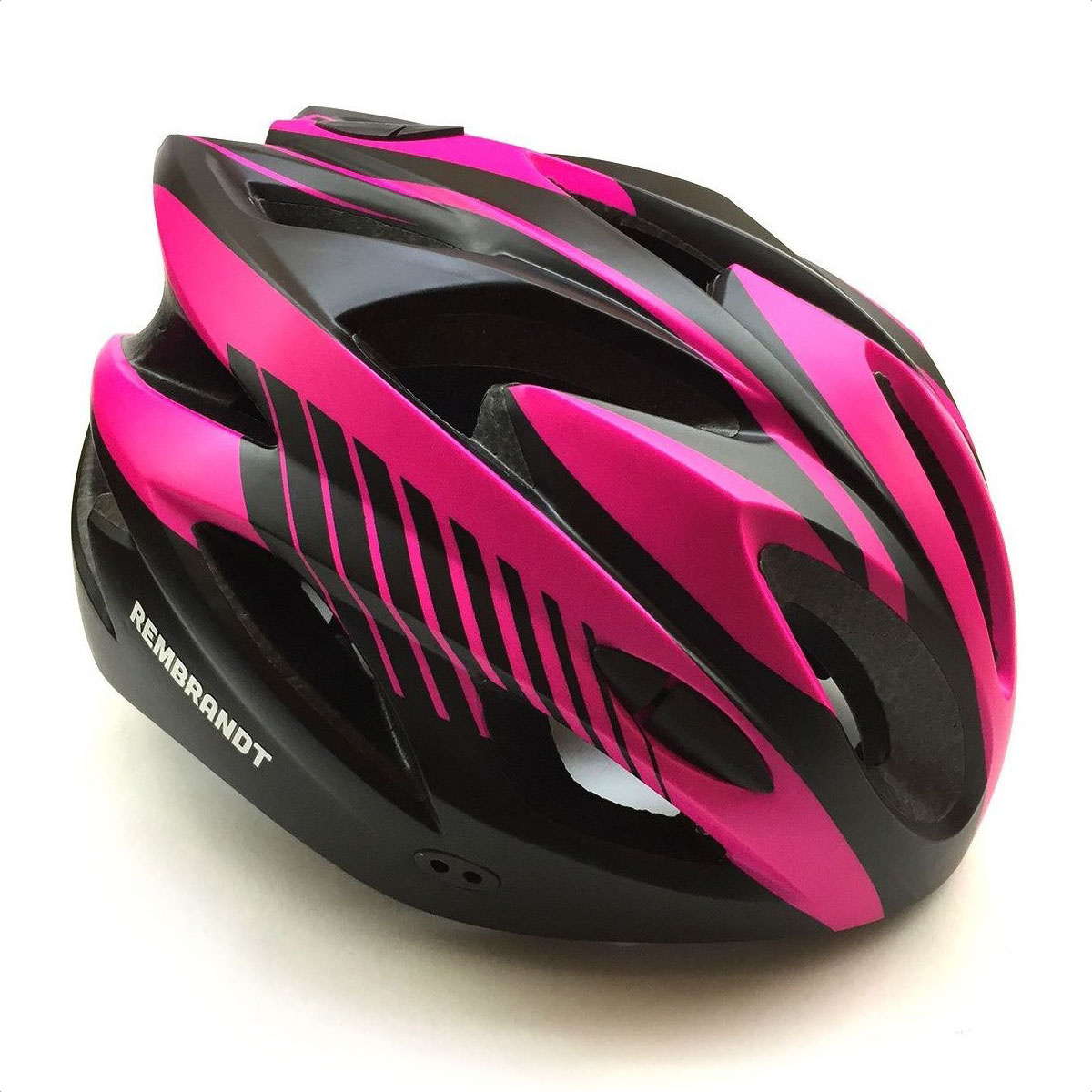 Casco Bicicleta Rembrandt Coppi (Matte Black/Fucshia)