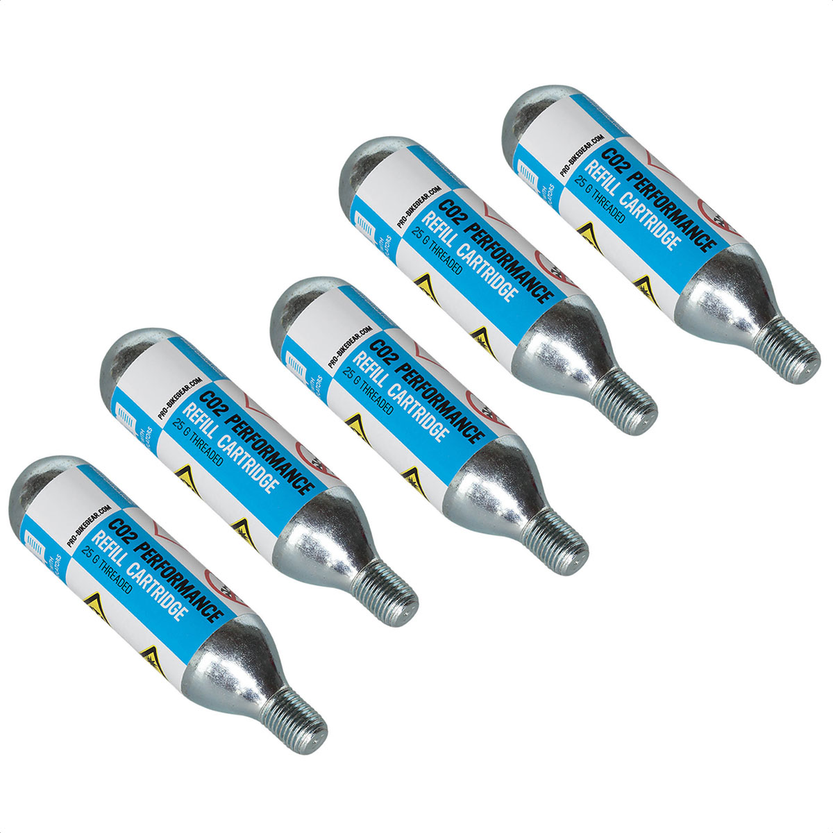 Garrafas Para Inflador Pro Co2 Cartridges 5 Pieces 25g - Imagen 2