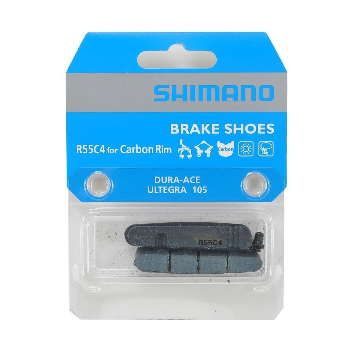 Patines De Freno Shimano R55c4 Para Carbono - Imagen 3