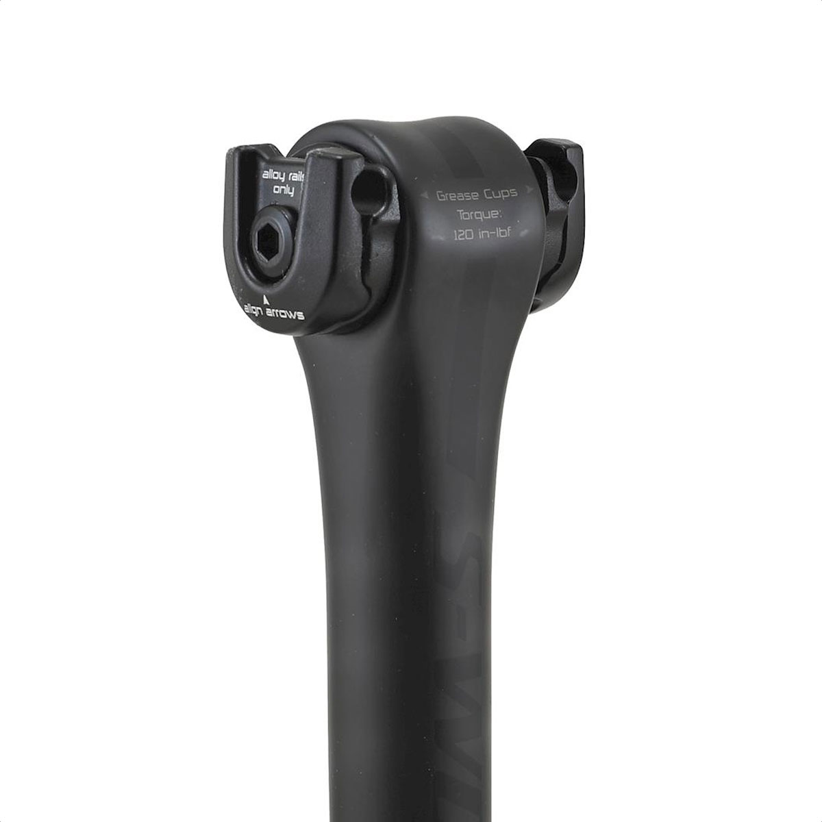 Vela Portasilla S-Works Carbon 27.2x400mm 0mm Offset - Imagen 2