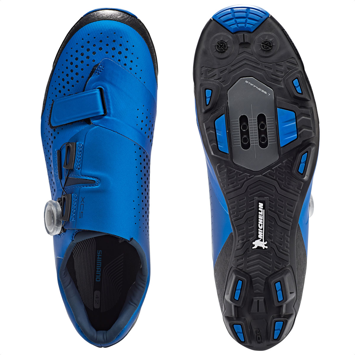 Zapatillas De MTB Shimano XC501 (Blue) - Imagen 3