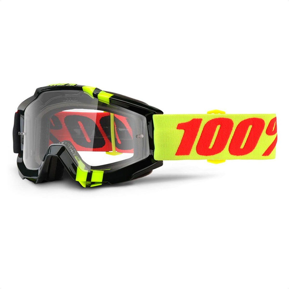 Antiparras 100% The Acurri Motocross / Downhill (Zerbo - Mirror Silver) - Imagen 2