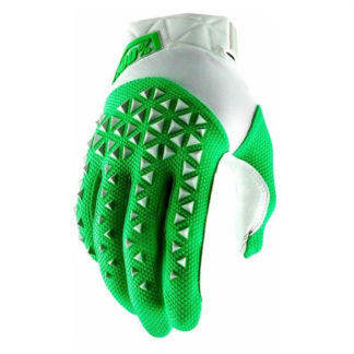 Guantes 100% Ride100percent Airmatic 2019 (Silver/Fluo Lime)