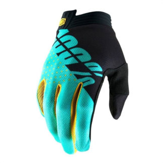 Guantes 100% Ride100percent Itrack 2019 (Black Aqua)