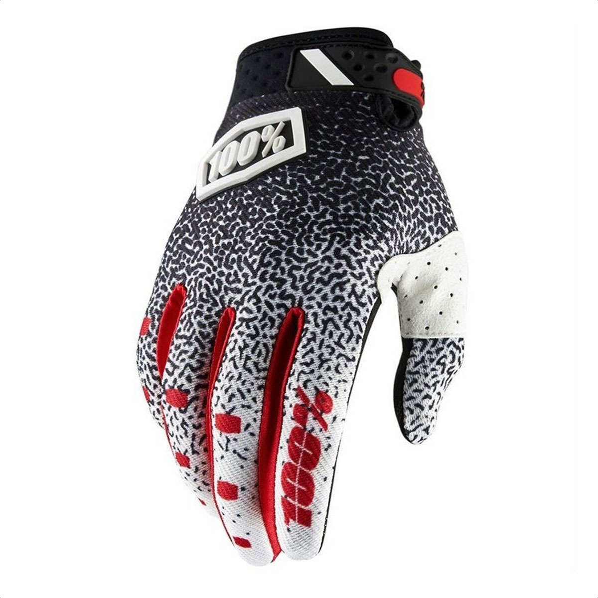Guantes 100% Ride100percent Ridefit 2018 (Black/White)