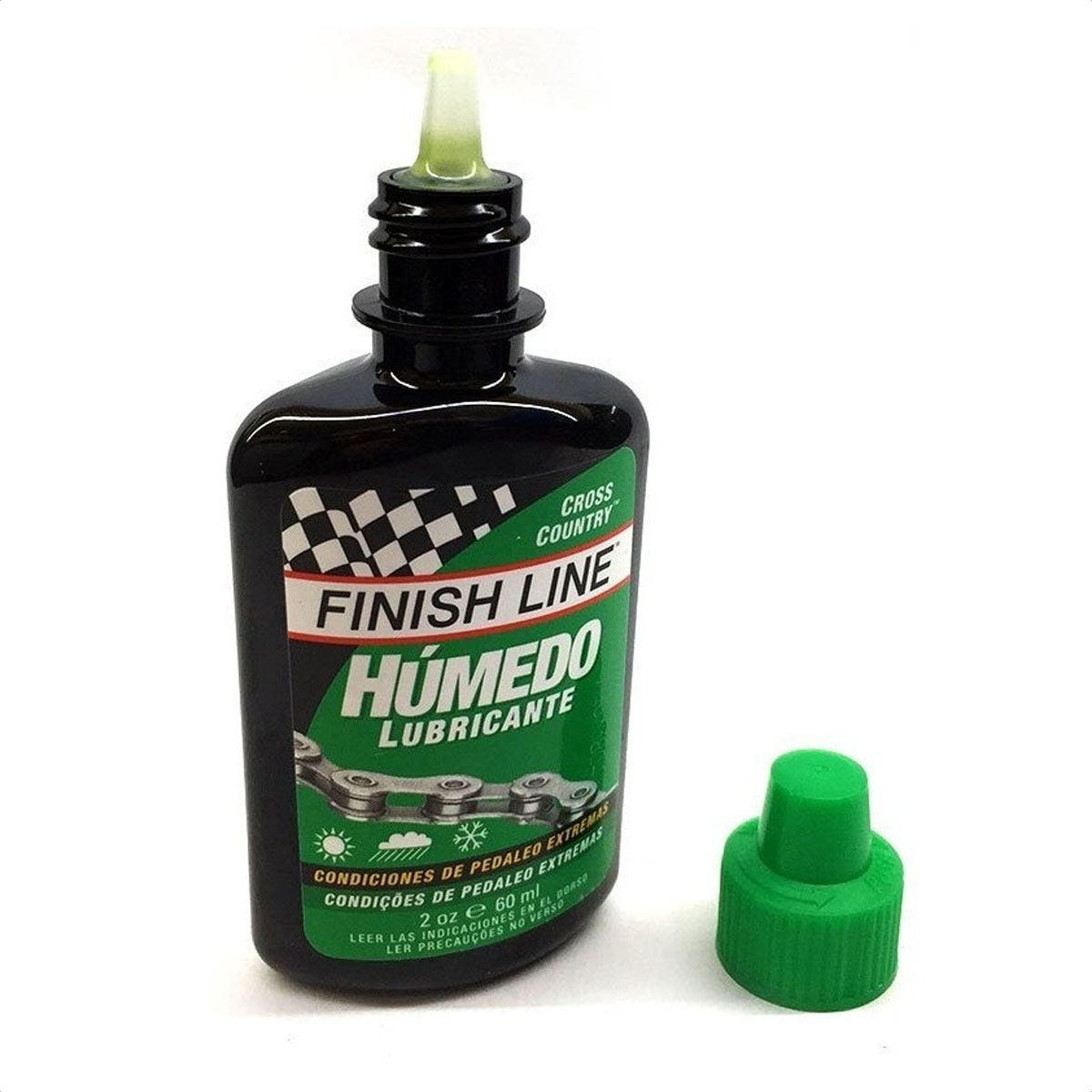 Lubricante Cadena Finish Line Húmedo (60ml) - Imagen 2