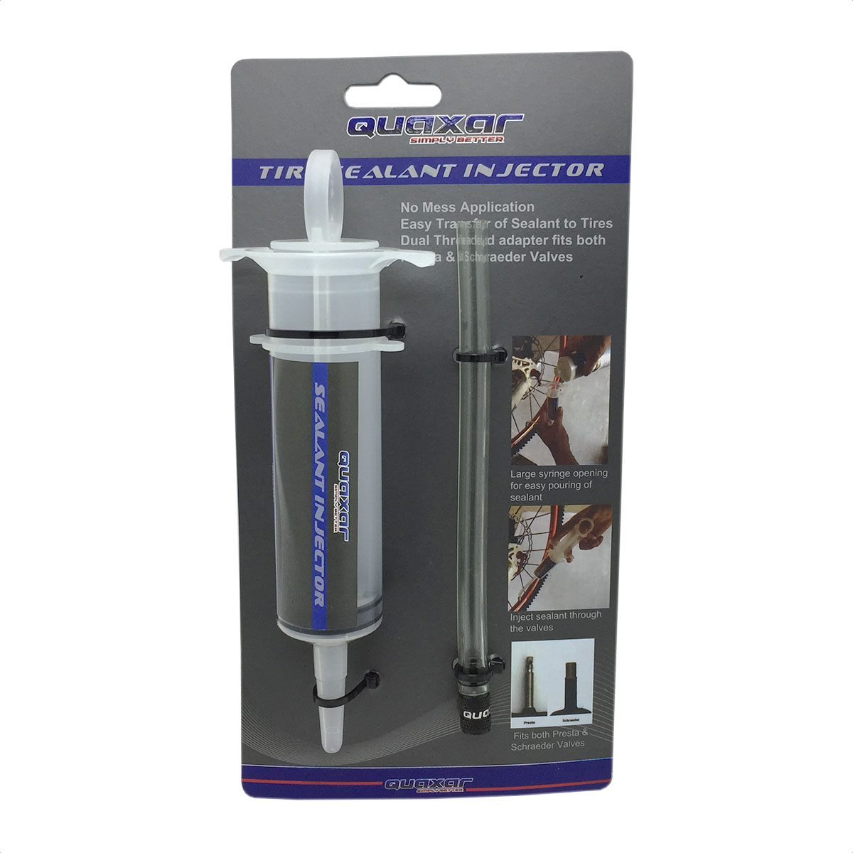 Jeringa Inyectora Liquido Tubeless Quaxar - Imagen 3
