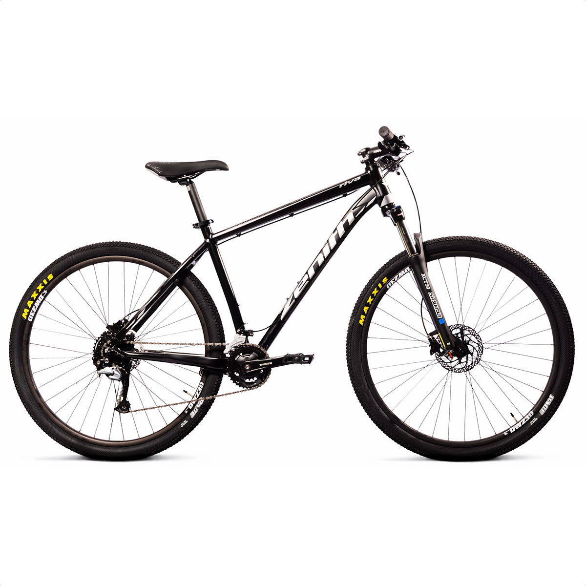 Bicicleta Mtb Zenith Riva Comp Acera 2x9v R29 (Negro Mate)