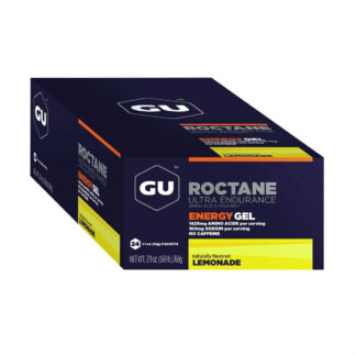 Gu Roctane Energy Gel Caja x24 (Lemonade - Sin Cafeína)