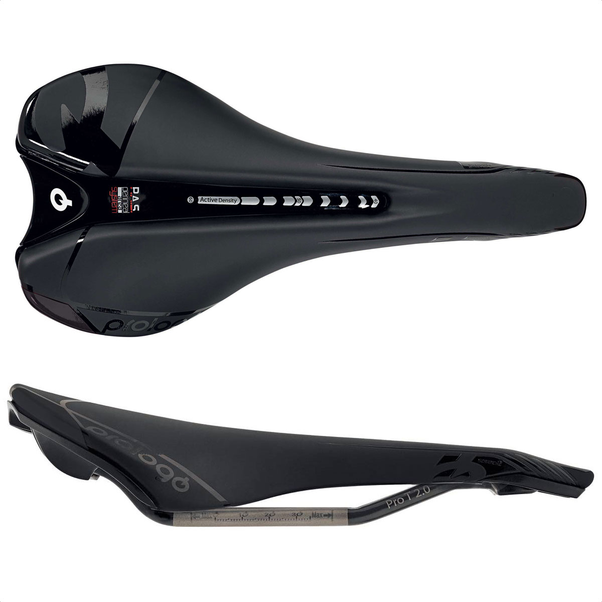 Asiento Prologo Scratch 2 PAS T2.0 134mm (Hard Black) - Imagen 2