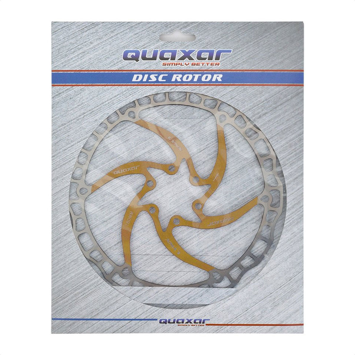 Rotor Disco Quaxar Lynx 160mm 6 Tornillos (Dorado) - Imagen 3