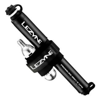 Inflador De Mano Y Co2 Lezyne Pressure Drive CFH (120psi)