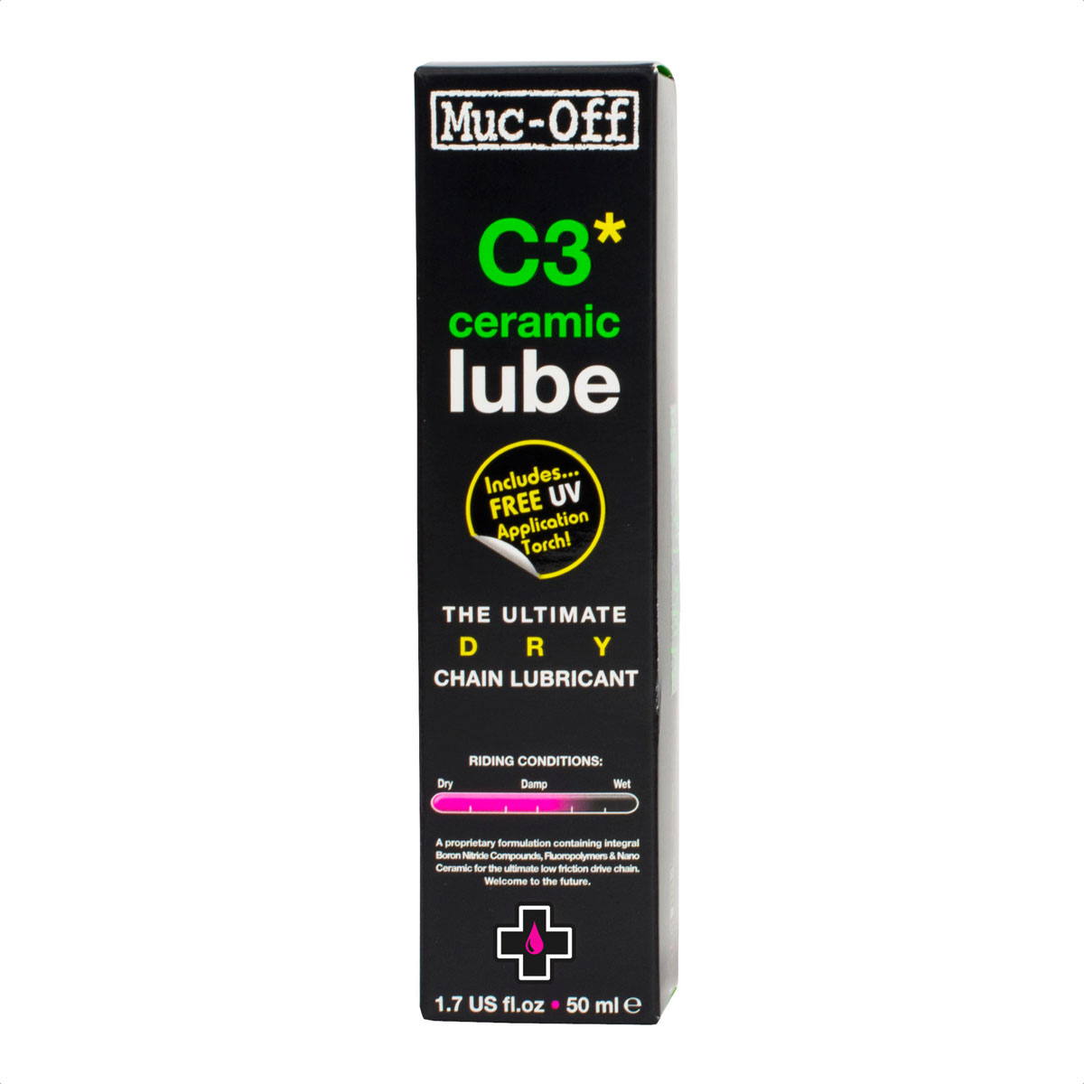 Lubricante Cadena Muc-off C3 Ceramic Lube Dry (50ml) - Imagen 3