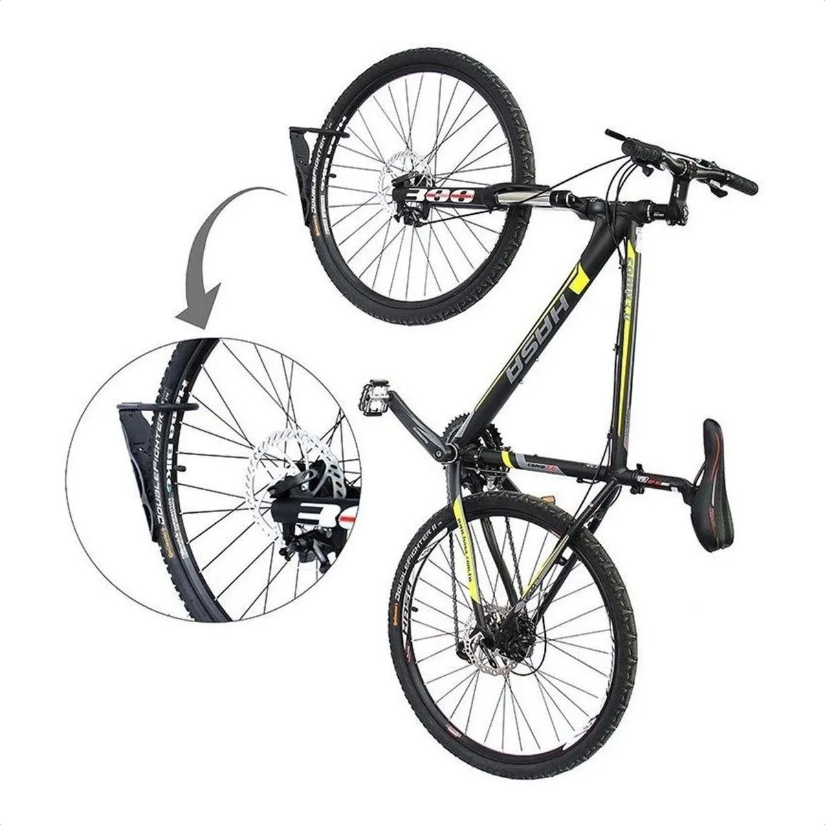 Soporte De Pared Para Bicicletas Wkns - Imagen 3