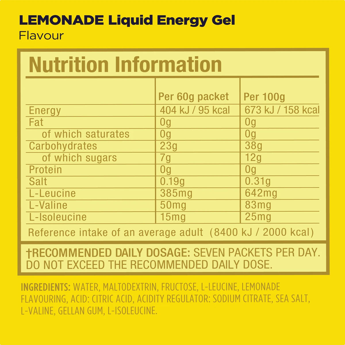 Gu Liquid Energy (Lemonade - Sin Cafeina) - Imagen 2