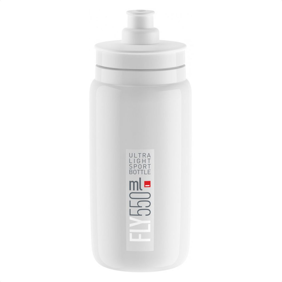 Caramañola Elite Fly 550ml (White-Grey)