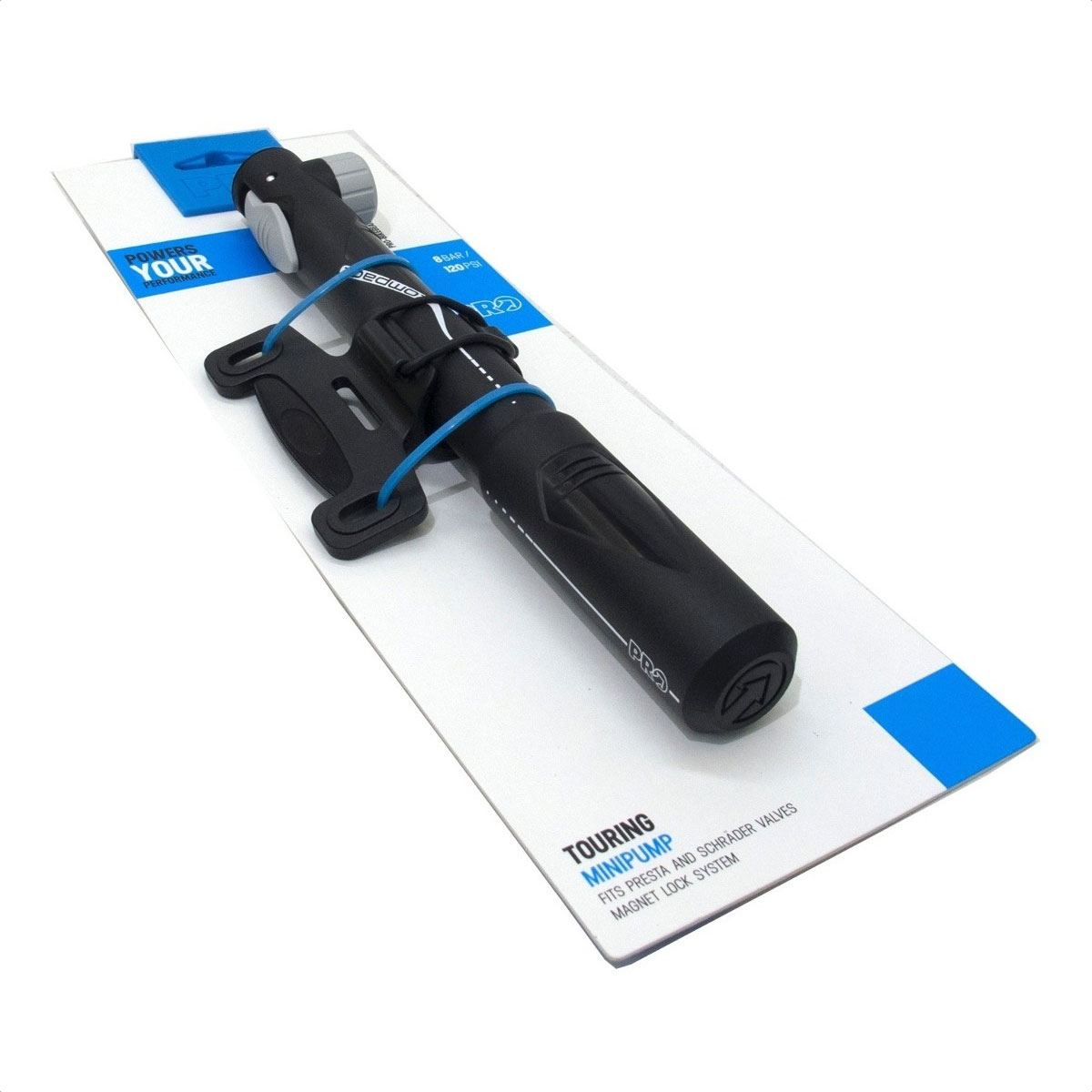 Inflador De Mano Shimano Pro Touring Compact (120psi) - Imagen 3