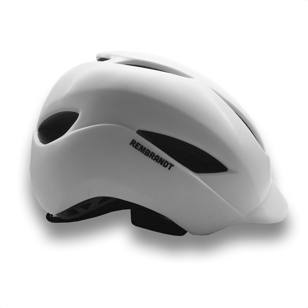 Casco Bicicleta Rembrandt City Urbano Luz Led (Mate White) - Imagen 2