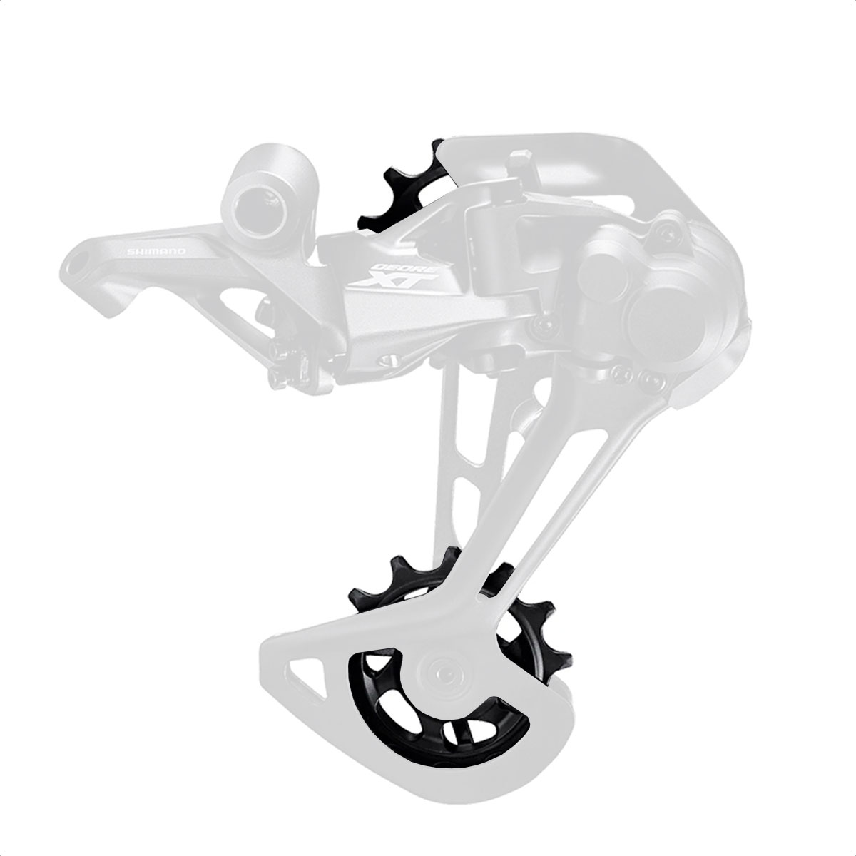 Rueditas Pata De Cambios Shimano RD-M8150-12/M8100 Deore XT 12v - Imagen 2