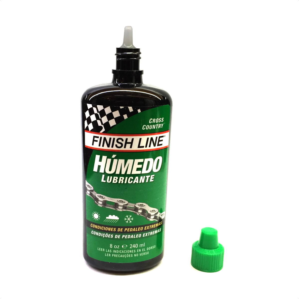 Lubricante Cadena Finish Line Húmedo (240ml) - Imagen 2