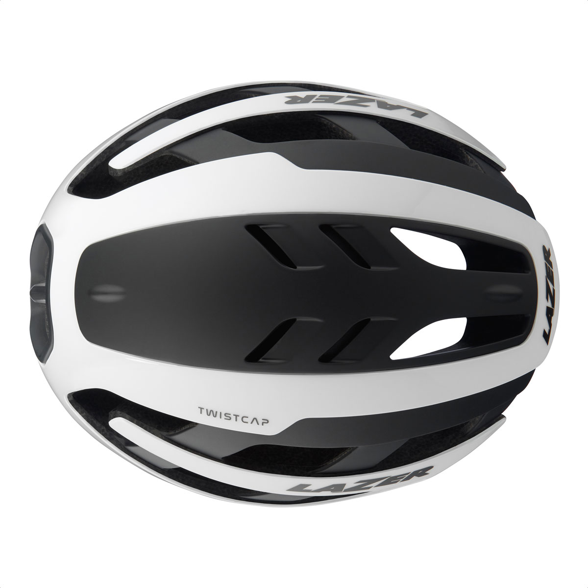 Casco Lazer Century + Led Recargable (White Black) - Imagen 3